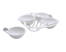 Kitchen Craft  4 cup Microwave Egg Poacher